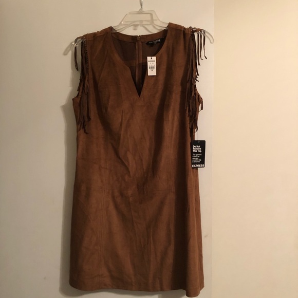 Express Faux Suede Dress New with Tags! - Picture 6 of 7